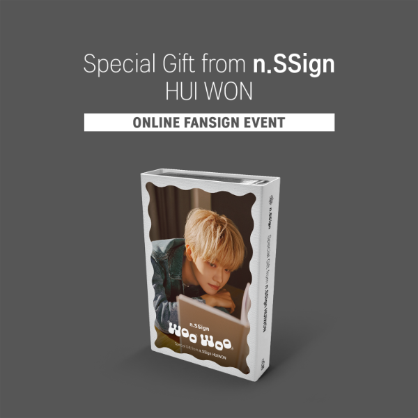 [HUI WON 온라인 사인회 응모] Special Gift from n.SSign HUI WON (Nemo Album Full ver.)
