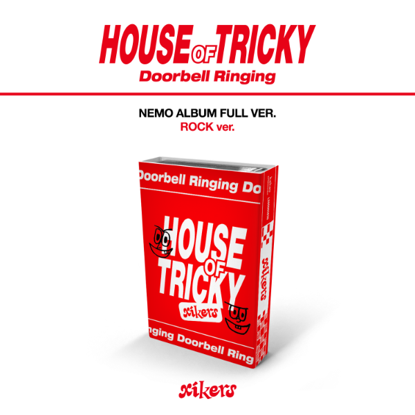 xikers(싸이커스) 1ST MINI ALBUM [HOUSE OF TRICKY : Doorbell Ringing] ROCK ver. (Nemo Album)