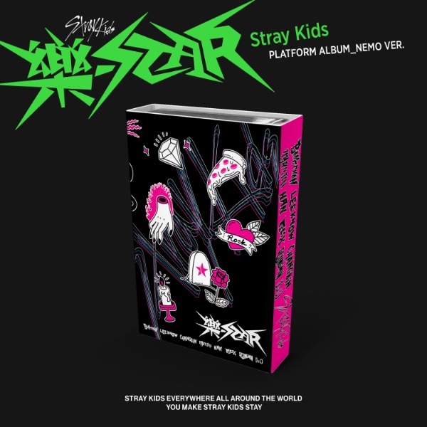 Stray Kids (스트레이 키즈) Mini Album 樂-STAR (PLATFORM ALBUM_NEMO VER.)
